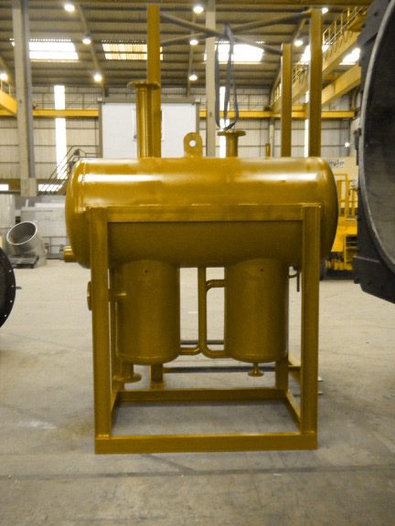 Tanque de expansión de aceite térmico