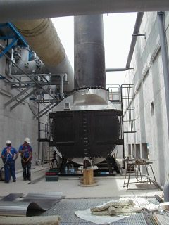 CRP instalada en planta industrial